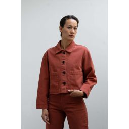 Cropped Jacket - Paprika