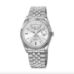 The Classics Day- Date Xl Silver-tone Dial Mens Watch