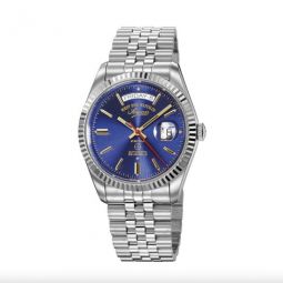 The Classic Xl Blue Dial Mens Watch