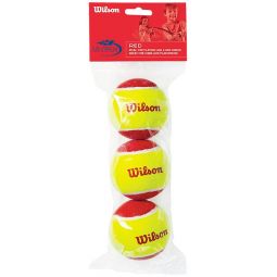 Wilson US Open Red Felt Tennis Balls (3-Pack)