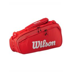 Wilson Super Tour 6-Pack Red Bag