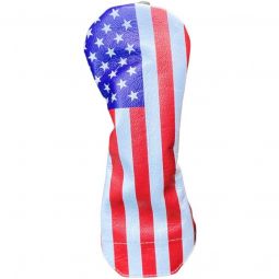 Winston Collection American Flag Leather Fairway Wood Headcover