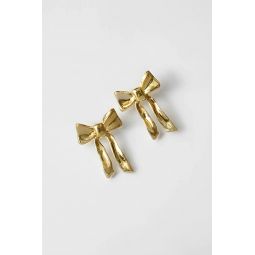 Ruby Earrings - Gold