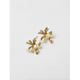 Lilah Stud Earrings - 14K Gold Plated/Gold Vermeil Posts
