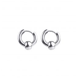 DROP HOOPS MINI - SILVER