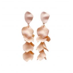 Flake Earrings - Peach