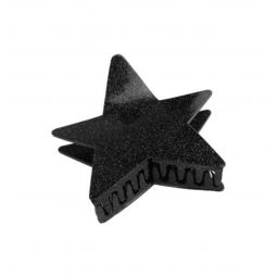 Star Hair Clip - Black