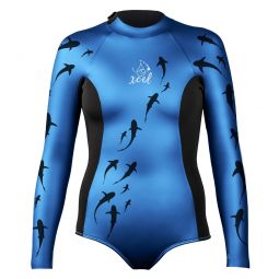 Xcel Womens 2mm Ocean Ramsey Axis Long Sleeve Springsuit Wetsuit