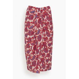 Celia Skirt in Electric Red