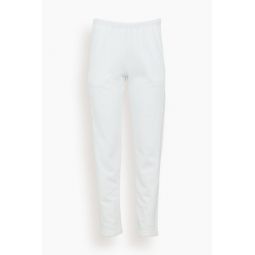 Crosby Sweatpant in White