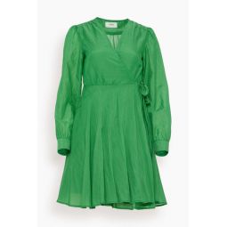 Kinney Dress in Jade Gem