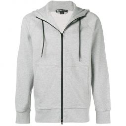 Classic Zip Hooded Sweatshirt - Light Grey