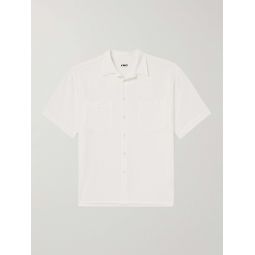 Mitchum Stretch-Cotton Seersucker Shirt