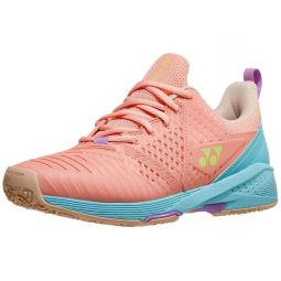 Yonex Sonicage 3 Clay Pink/Saxe Womens Shoe