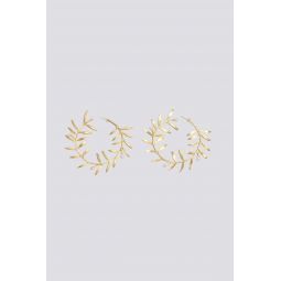 Olive Branch Earrings