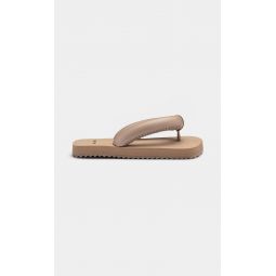 Suki Flip Flops - Dark Beige