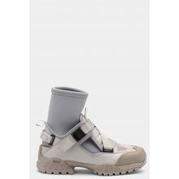 Cloud Walker Leather Sneakers - Grey