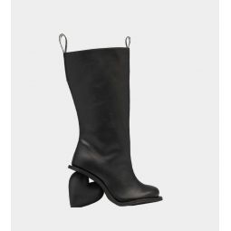 Leather Love Boot - Black