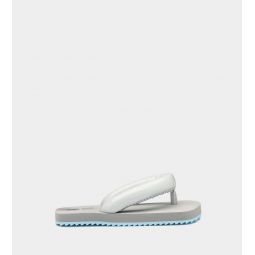 Suki Flip Flop Shiny - Grey/Blue