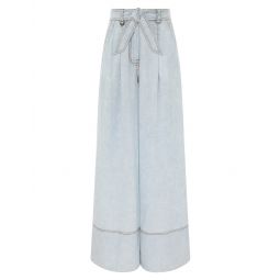 Wide Leg Denim Pant