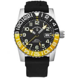 Zeno Airplane Diver mens Watch 6349GMT-12-A1-9