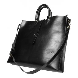 leather bag - Black