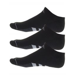 adidas Womens Cushion No Show 3-Pack Sock Black