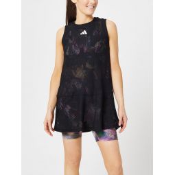 adidas Womens Melbourne Tennis Dress - Black