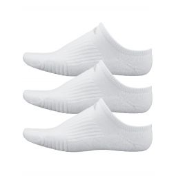adidas Womens Cushioned 3.0 3-Pack No Show Sock White