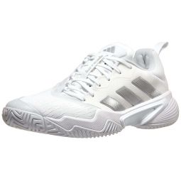 adidas Barricade White/Silver/Grey Woms Shoes