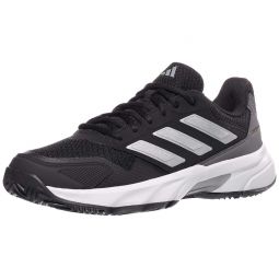 adidas CourtJam Control 3 Bk/White Womens Shoes