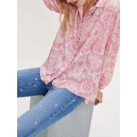 Paisley-print floaty blouse