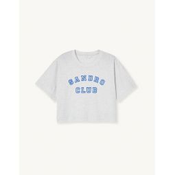 Cropped Sandro Club T-shirt