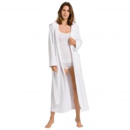 HANRO Robe Selection Long Plush Robe With Hood