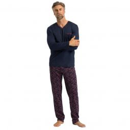 HANRO Selection Long Sleeve Knit Pajama Set