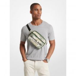 Cooper Slim Palm Jacquard Belt Bag