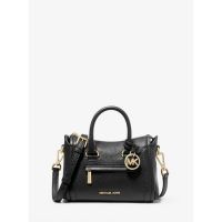 Carine Extra-Small Pebbled Leather Satchel