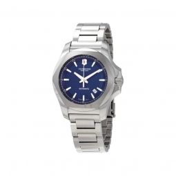 Mens Airboss Stainless Steel Blue Dial