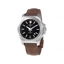 Mens Airboss Wood-set (Leather Backed) Black Dial