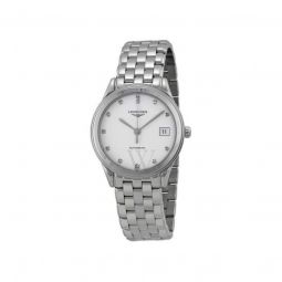 Mens Flagship Stainless Steel White Dial