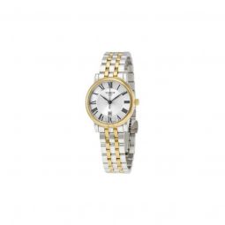 Womens Carson Premium Lady Stainless Steel Silver Dial