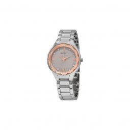 Womens Alloy Grey Dial