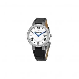 Women's Jasmine (Calfskin) Leather Silver Dial Watch