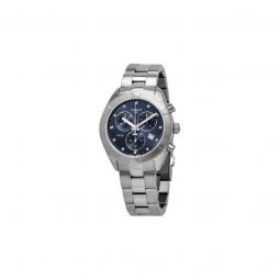 Women's T-Classic Chronograph Stainless Steel Blue Dial