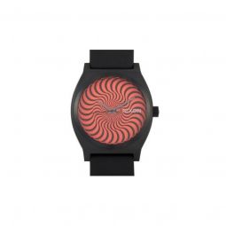 Men's Teller X Spitfire Rubber Orange (Swirl Design) Dial Watch