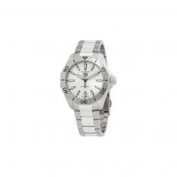 Men's Aquaracer Stainless Steel Silver Dial Watch