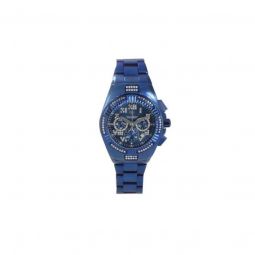 Men's Cruise Chronograph Stainless Steel Blue Dial Watch