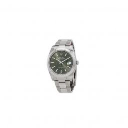 Men's Datejust Stainless Steel Oyster Mint Green Dial Watch