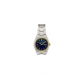 Women's Essentials Stainless Steel Blue Dial Watch