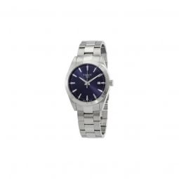 Men's Gentleman 316L Stainless Steel Blue Dial Watch